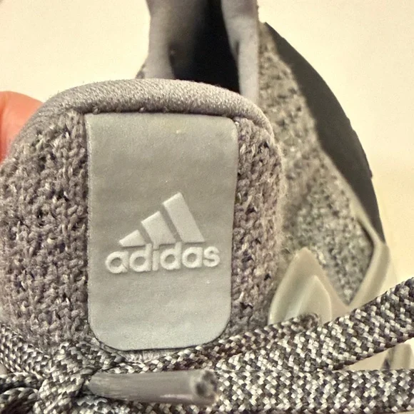 Men's Adidas Ultraboost, Charcoal Gray - Picture 9 of 10